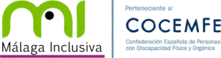 Logotipo oficial de Málaga Inclusiva COCEMFE