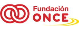 Logotipo de Fundación ONCE, entidad que ha apoyado proyectos de Málaga Inclusiva COCEMFE