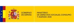 Logotipo de Ministerio de Derechos Sociales, Consumo y Agenda 2030, entidad que ha apoyado proyectos de Málaga Inclusiva COCEMFE